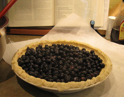 pie before crumb crust