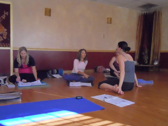 Getting ready for the afternoon session