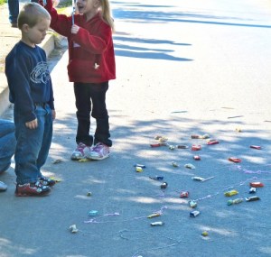 contemplating the junk food